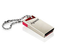 Флеш-пам`ять 16GB "Apacer" AH112 USB2.0 red/crystal