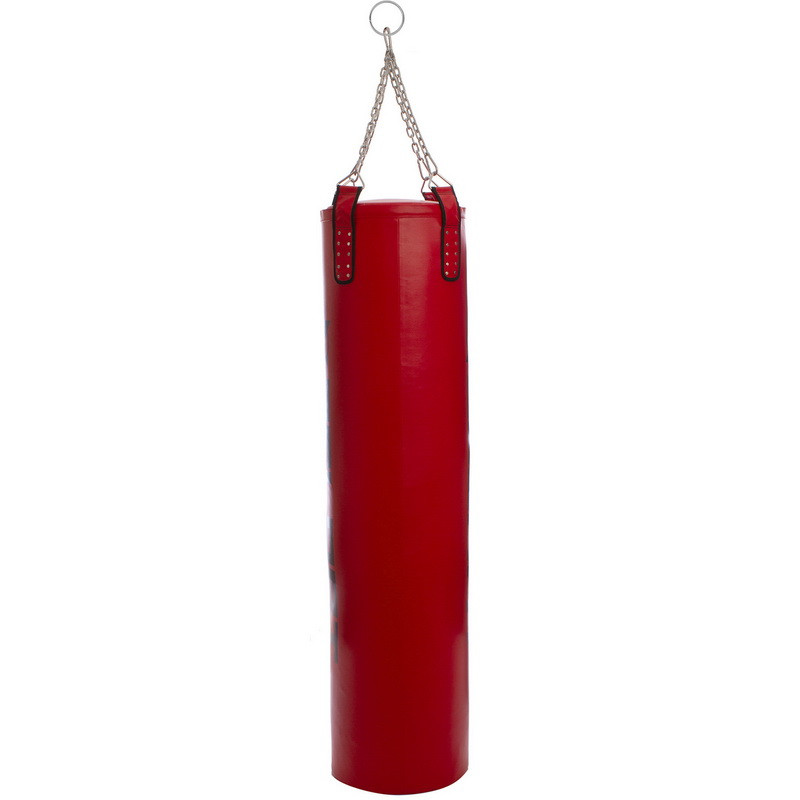 Мешок боксерский Цилиндр с цепью ZELART BO-1979 высота 180см красный - фото 2 - id-p1329670652