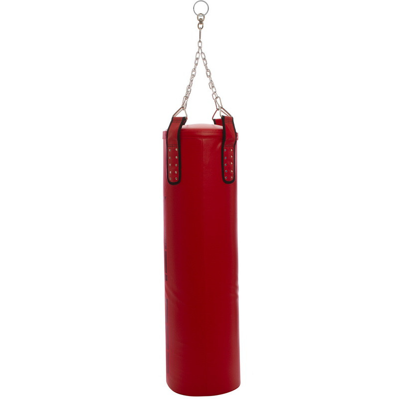 Мешок боксерский Цилиндр с цепью ZELART BO-1990 высота 115см красный - фото 2 - id-p1329670654