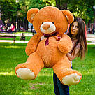 Плюшеві ведмеді Плюшевий ведмедик 1 МЕТР, Рожевий, фото 2