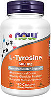 Now Foods L-Tyrosine 500mg 120 капсул