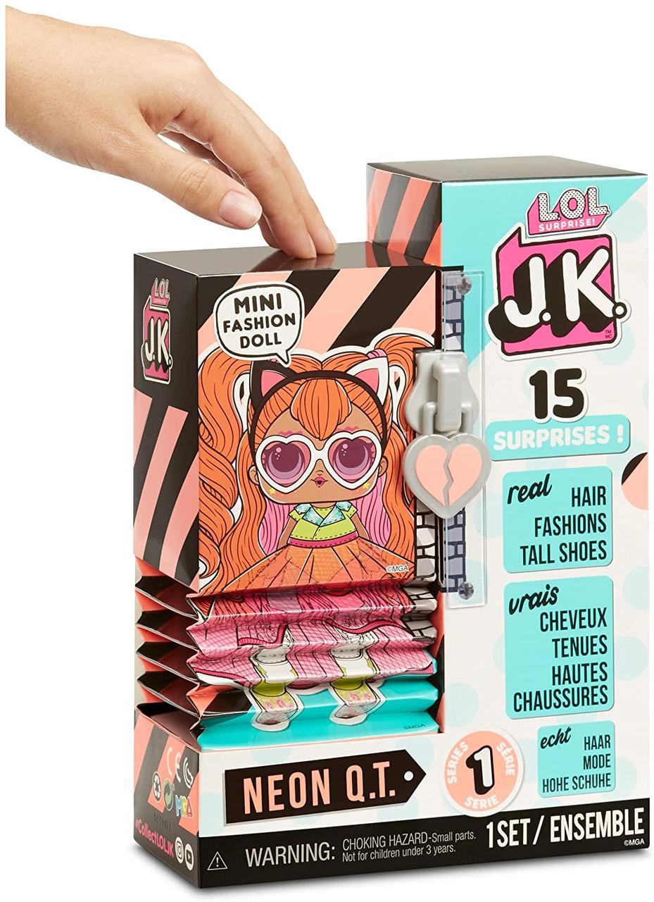 Лялька лол Леді Неон міні L.O.L. Surprise! JK Neon Q.T. (MGA) 570776