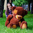 Плюшеві ведмеді: Плюшеве ведмежа Потап 1,5 метра (150 см), Шоколадний, фото 3