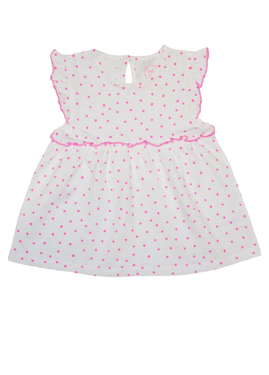 Футболка блуза в горох дівчинці 92 см.