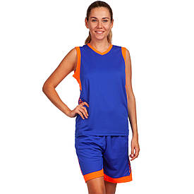 Форма баскетбольна жіноча Lingo синя (155-175 см ) LD-8217, 155-160 см