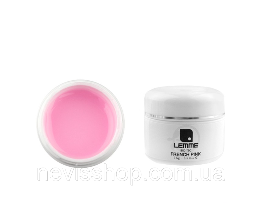 Гель Lemme Bio-Tec French Pink 15 g (камуфляж молочно-рожевий)