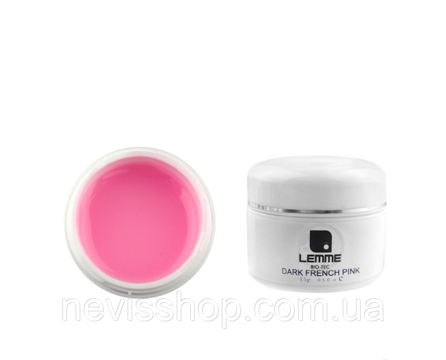 Гель Lemme Bio-Tec Dark French Pink 15 g (камуфляж темно-рожевий)