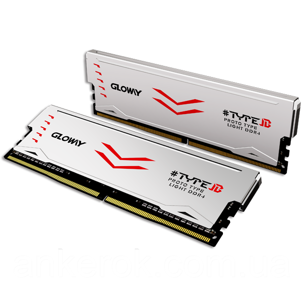 Оперативна пам'ять Gloway Type β 16GB (2x8GB) DDR4 3000MHz (White)