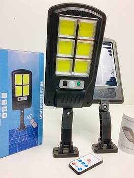 Вуличний ліхтар на стовп solar street light BL BK 120-6COB/7498/ 8866 (42 шт/ящи)