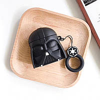 Силиконовый чехол Alitek для наушников Apple AirPods 1 / 2 Darth Vader + кольцо