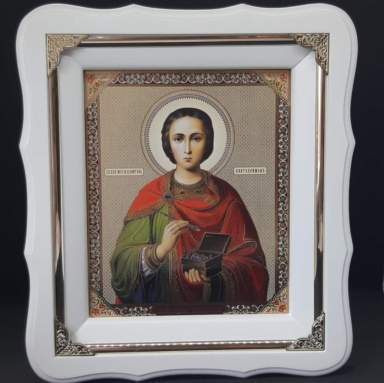 Ікона Пантелеймона цілителя 21х24см, фото 1