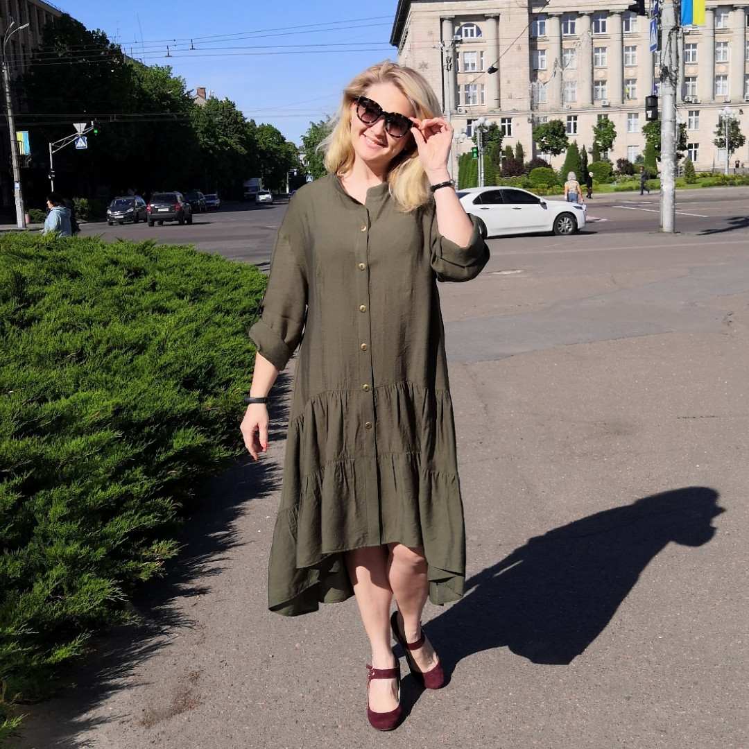 Платье Бохо Для Полных