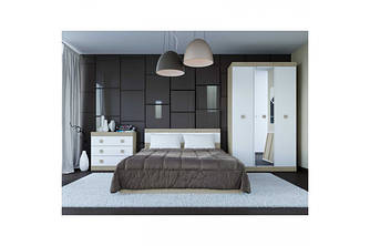 Модульна спальня Соната Еверест Дуб Сонома + Білий