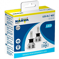 Світлодіодна лампа Narva H3 Range Performance 12/24v 6500K X2 (18058) (2pcs carton)