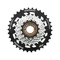 Тріскачка (касета) Shimano Tourney MF-TZ510-7, 14-34T Megarange (7 швидкостей)