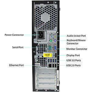 Комп'ютер HP 6300 SFF/Intel Core i5-3450 (4 ядра по 3.1 — 3.5 GHz) / 4 GB DDR3 / 500 GB HDD, фото 3
