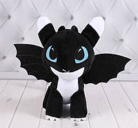 М'яка іграшка Шеріс, дитинча Беззубика і Денний Фурії, Як приручити дракона, 23 см.