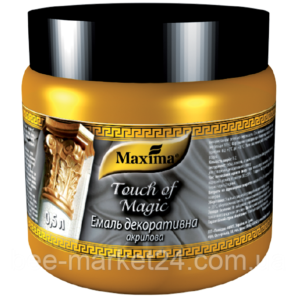 Емаль декоративна акрилова Maxima «Touch of Magic» Золото 0,1 кг