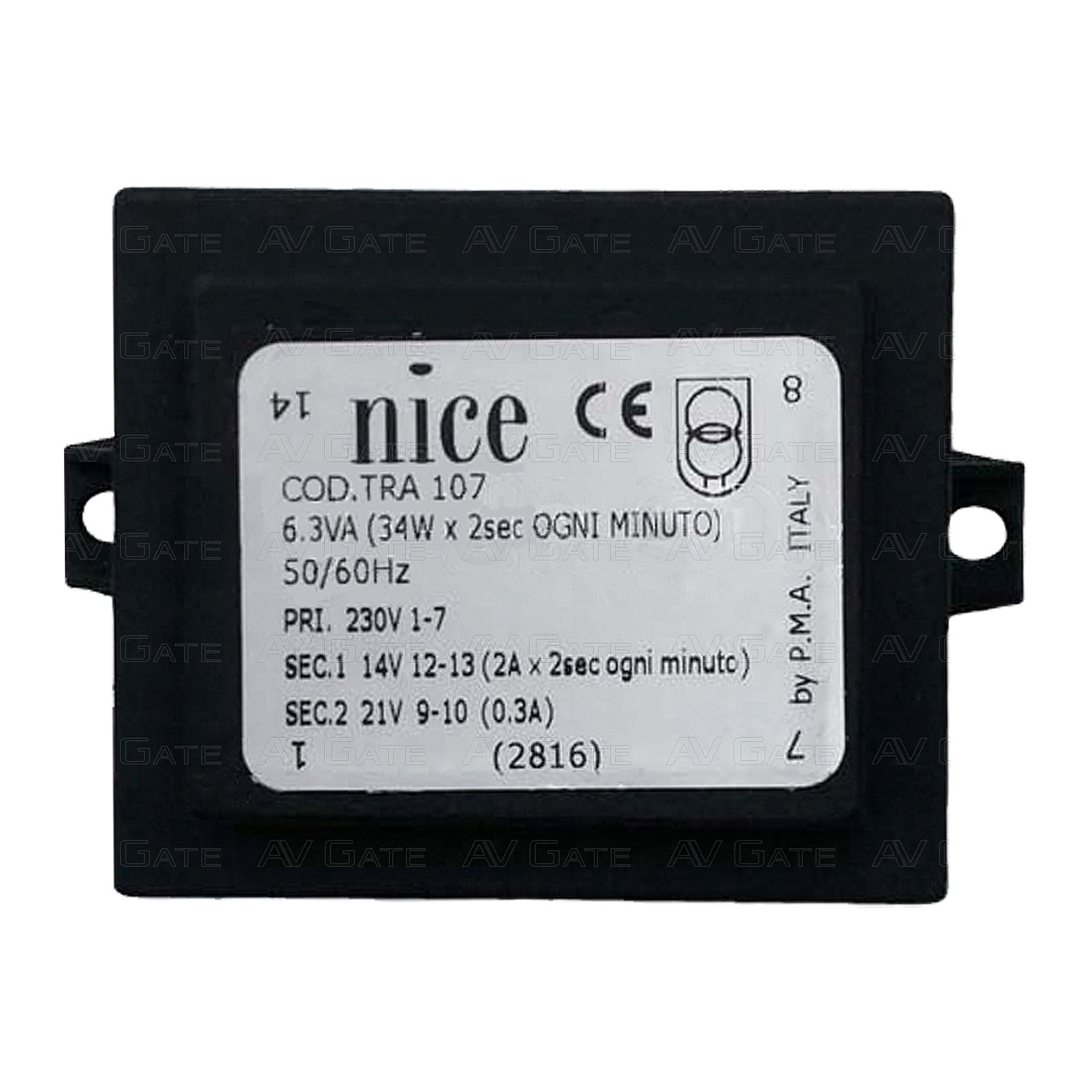Трансформатор A60 Nice TRA107.1025