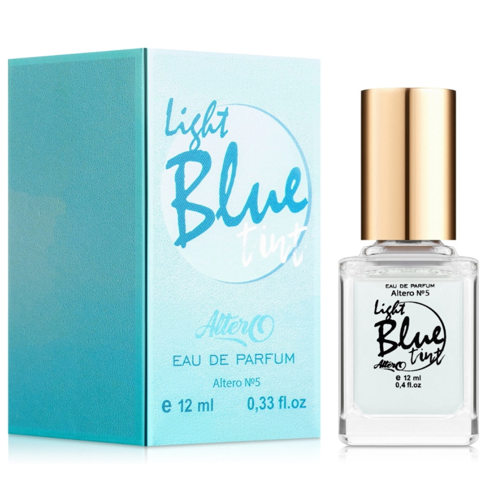 Парфумована вода для жінок Altero № 5 "Light Blue Tint" 12 мл (4820107594327)