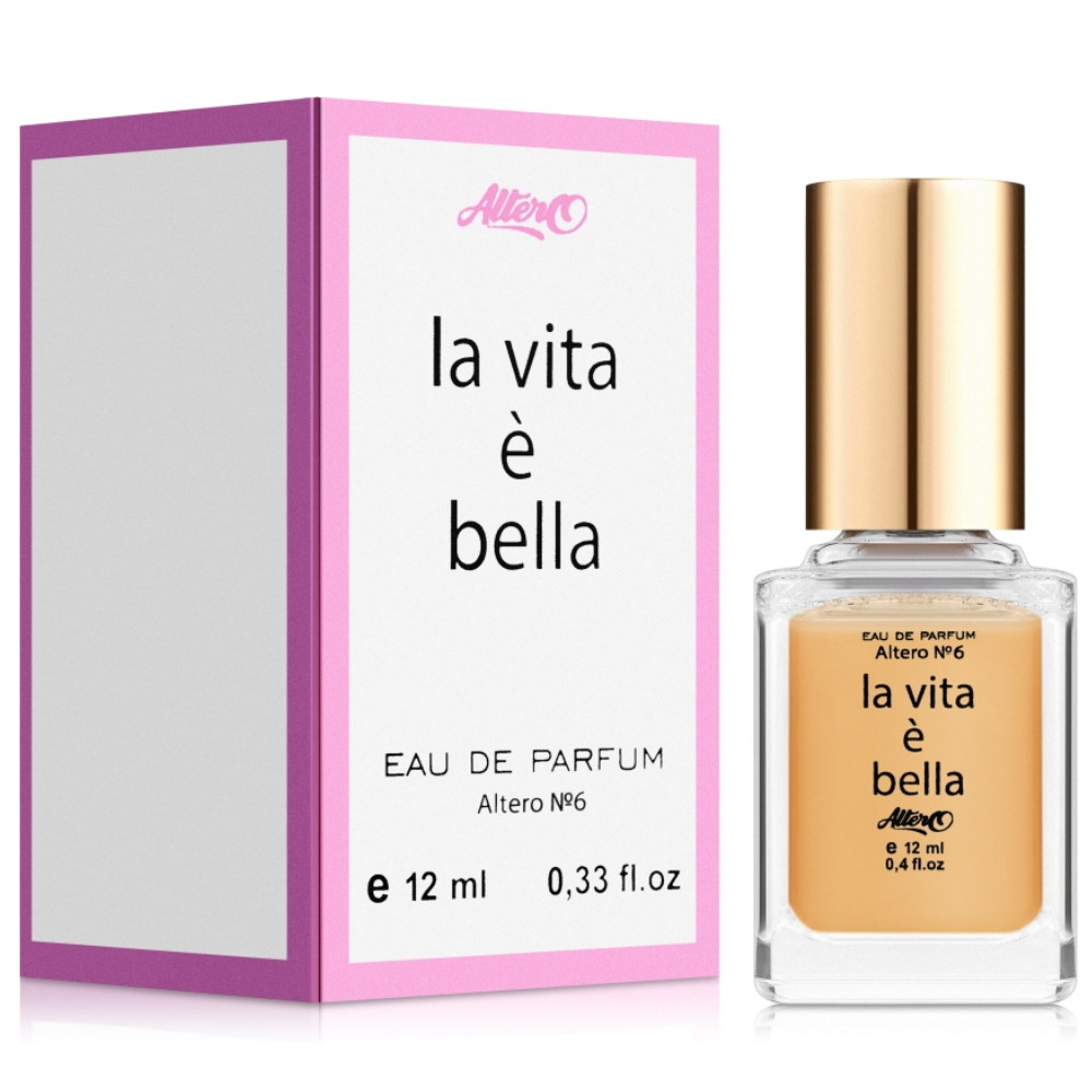 Парфумована вода для жінок Altero № 6 "La vita è bella" 12 мл (4820107594365)