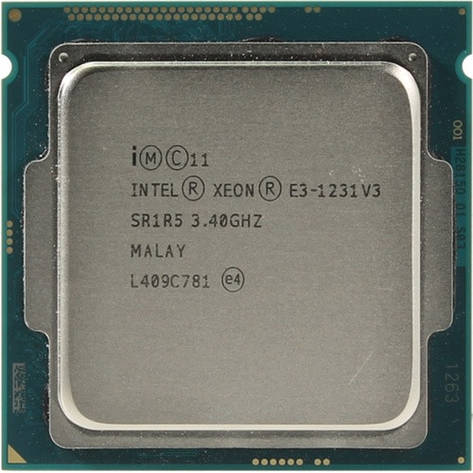 Процессор Intel® Xeon® E3-1231 v3, LGA1150 up to 3.80GHz ( i7-4770), фото 2