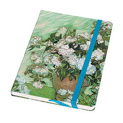 Блокнот Ван Гог Ваза з трояндами, 14,5x21,5см