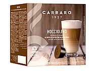 Кофе в капсулах Carraro Dolce Gusto Nocciolino Hazelnut cappuccino 16 шт