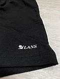 Труси транки (шорти) чоловічі "Lans" L06/005 (1шт в уп) колір чорний, фото 4