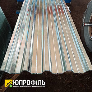 Профнастил несучий Н57 Оцинкований 0.50 мм, фото 2