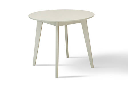 Стіл обідній круглий нерозкладний Модерн D-900 Мікс меблі, колір білий, фото 2
