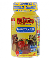 Дитячі мультивітаміни L'il Critters Gummy Vites Complete Multivitamin 70 Gummies