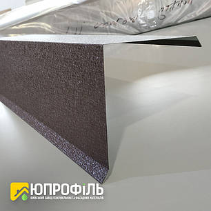 Вітрова планка, планка торцева для покрівлі, планка на торець даху, фото 2