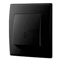 Вимикач одноклавішний IP54 ФОРС IEK, накладний монтаж, зовнішній, пиловологозахищений, вуличний