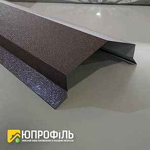Відливи на цегляний паркан, парапетна планка, планка на парапет, на фундамент паркану П-подібна, фото 2