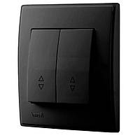 Вимикач одноклавішний IP54 ФОРС IEK, накладний монтаж, зовнішній, пиловологозахищений, вуличний