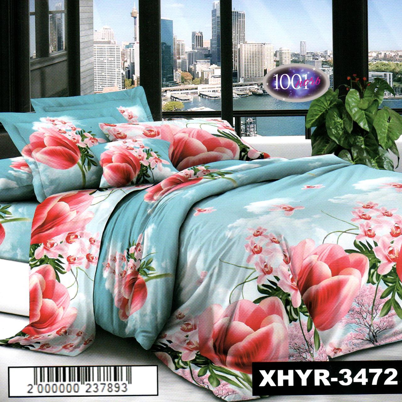 Набір постільної білизни бязь №пл121 Полуторний 150х220