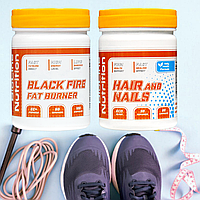 Black Fire Супер фигура + HAIR and NAILS Комплекс для здоровья ногтей и волос