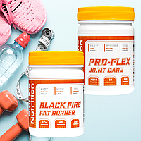 Black Fire Fat Burner Комплексный жиросжигатель + Глюкозамин/Хондроитин комплекс для Суставов и связок