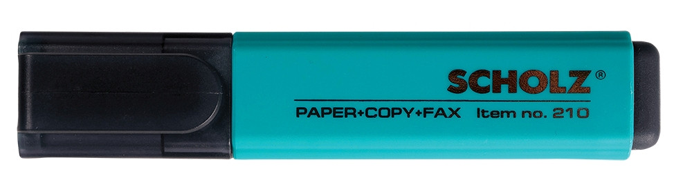 Маркер текстовий SOZ 210 1-5мм бірюзовий (10), фото 1