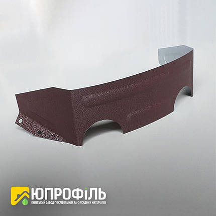 Снігорізів підкова, снігорізів для металочерепиці, снігозатримувачі підкова з заводу купити Цинк, Глянець, Матовий, фото 2
