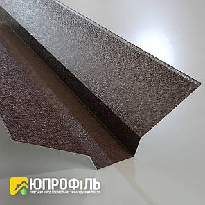 Ендова зовнішня для покрівлі з металочерепиці, планка ендови на дах, фото 2