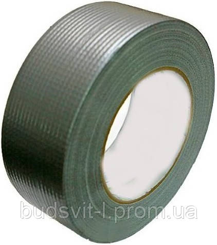 Скотч САНТЕХНІЧНИЙ 48х50м стрічка армована DUCT TAPE