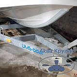 Захист кіля АрморКіль 150 см для пластикового човна, RIB або катера, колір сірий, фото 8