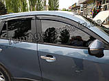 Дефлектори вікон (вітровики) Mazda CX-5 2011-2016 (HIC/Тайван), фото 5