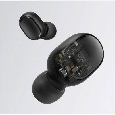 Навушники Xiaomi Redmi Airdots+ TWS black, фото 2