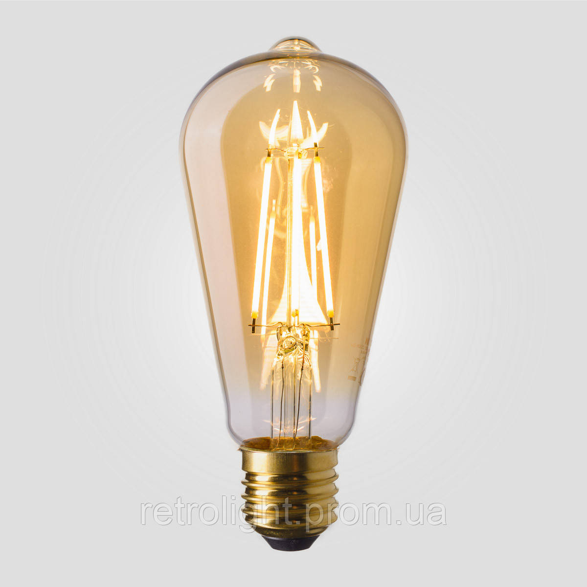 LED Лампа Osram Vintage Edison Gold Dim 7 w