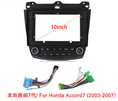 Автомобільна панель рамка для Honda і кабель живлення для андроїд магнітол