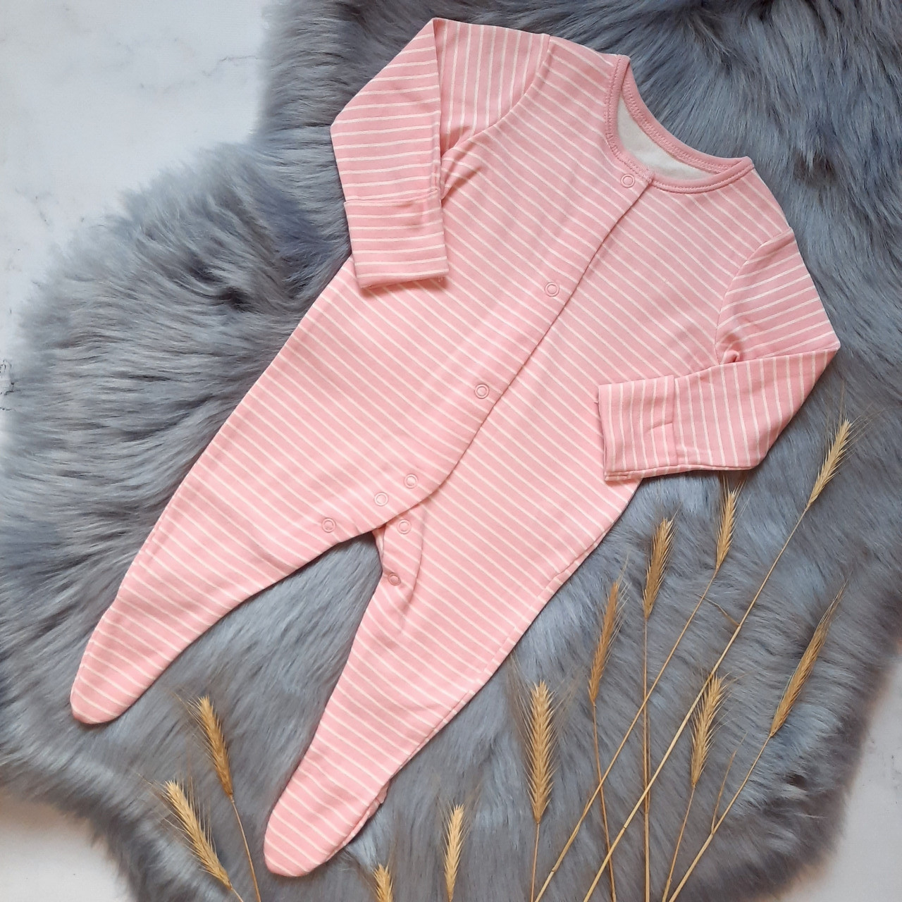 Чоловічок для дівчаток джердж George 6-9 міс (68 — 74 см) бавовняний чоловічок, фото 1