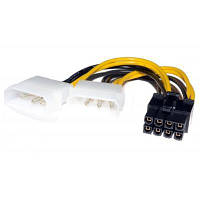 Перехідник для живлення PCI-e 2*Molex — 8pin (для відеокарт)
